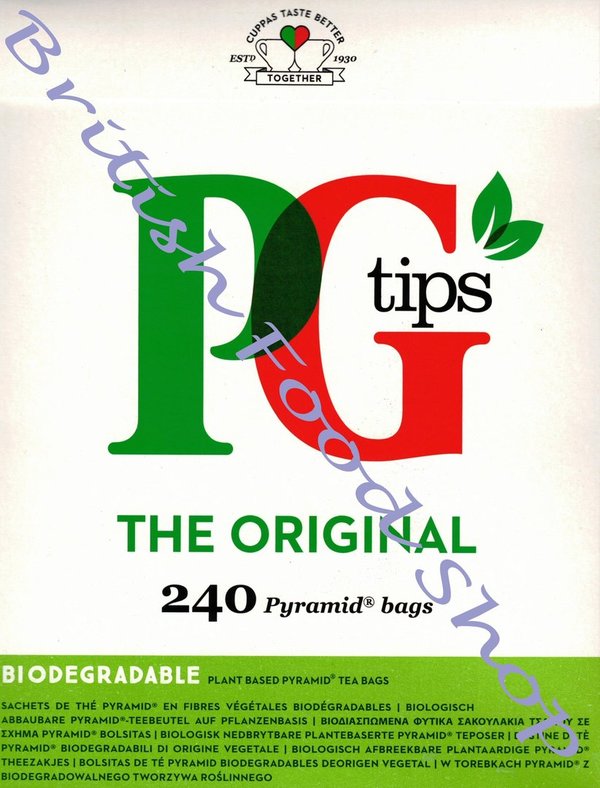 PG Tips Tea 240 Tea Bags (696g)