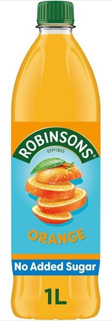 Robinsons Orange No Added Sugar 1 L