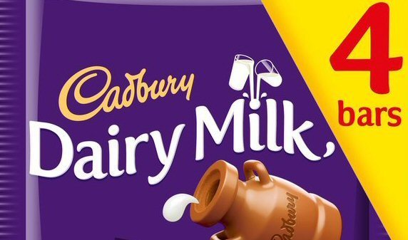 Cadbury Dairy Milk 4 Pack (117g)