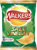 Walkers Salt & Vinegar 32,5g