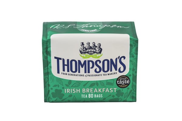 Thompson's Irish Breakfast 80 Tea Bags (250g)