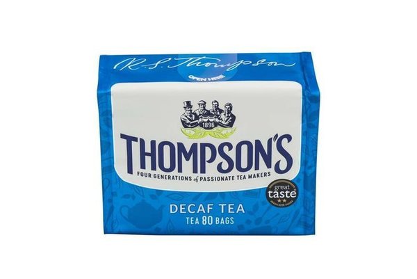 Thompson's Decaf Tea 80 Tea Bags (250g)