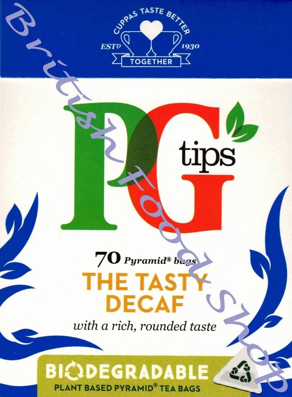PG Tips The Tasty Decaf 70 Tea Bags (203g)