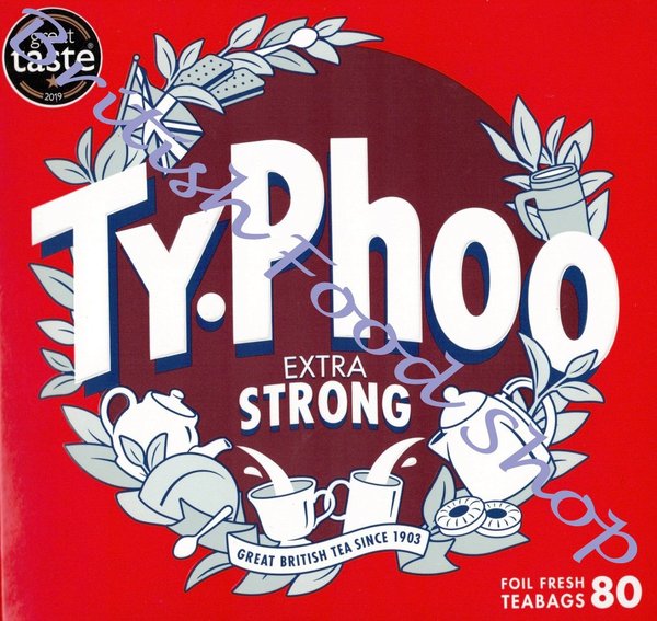 Typhoo Extra Strong 80 Teebeutel (250g)